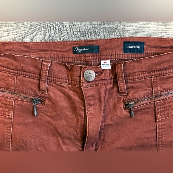 Women's Rust Skinny Pants - Picture 4 of 5